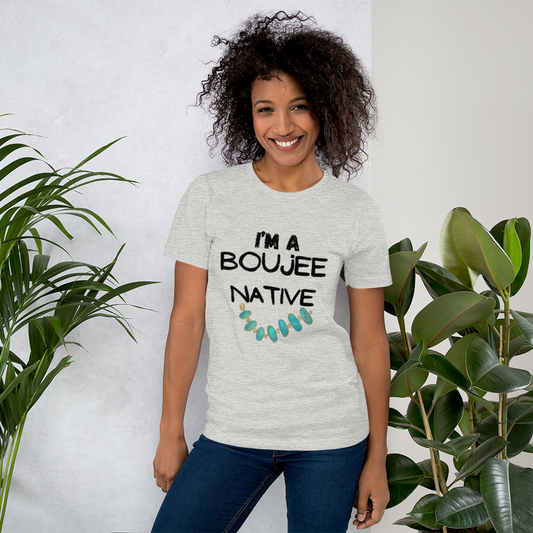 Boujee Native Tshirt - Premium  from My Store - Just $35! Shop now at The Bold Detourdecolonize, Indigenous decolonize, Indigenousdecolonize, Indigenousdecolonize, Indigenousdecolonize, Indigenous