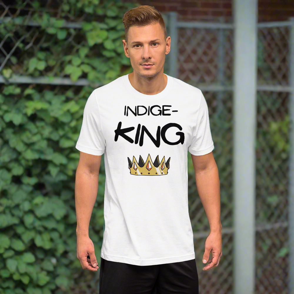 Indige-King Tshirt - Premium from My Store - Just $35! Shop now at The Bold DetourIndigenous, menswear Indigenous, menswearIndigenous, menswearIndigenous, menswearIndigenous, menswear