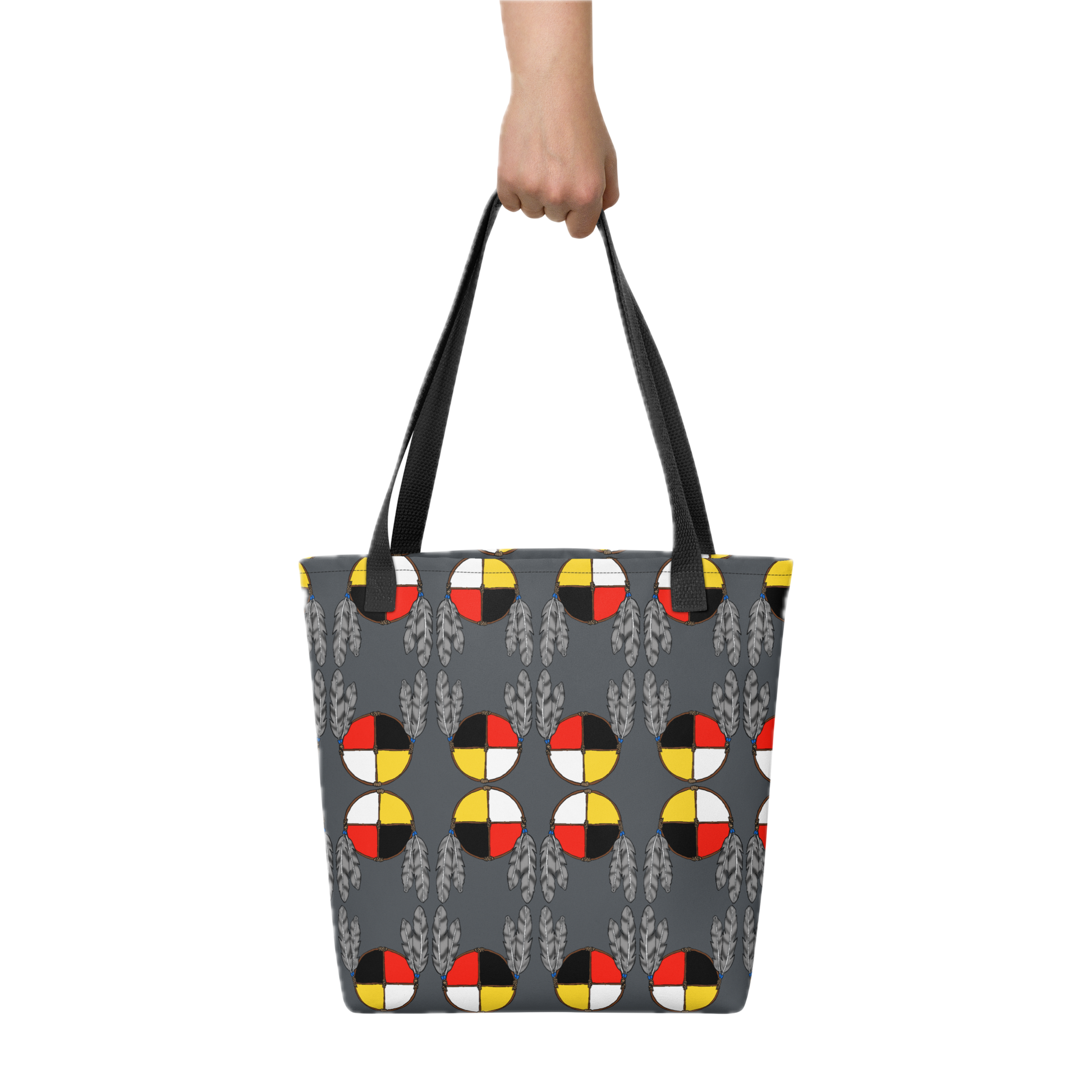 Sacred Medicine Wheel Tote Bag - Premium  from The Bold Detour - Just $28! Shop now at The Bold Detouraccessories, bags, tote bags accessories, bags, tote bagsaccessories, bags, tote bagsaccessories, bags, tote bagsaccessories, bags, tote bags