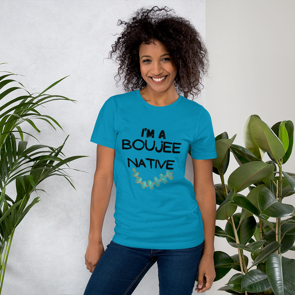 Boujee Native Tshirt - Premium  from My Store - Just $35! Shop now at The Bold Detourdecolonize, Indigenous decolonize, Indigenousdecolonize, Indigenousdecolonize, Indigenousdecolonize, Indigenous